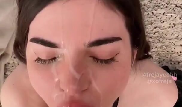 XoFreja – Beautifrul Schoolgirl Gets Fucked And Facial Cumshot